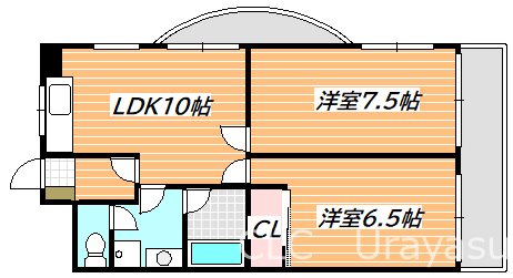 メゾン・ド・グリシーヌ 間取り図