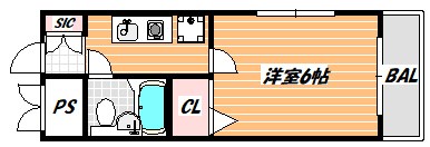 ジュネパレス浦安第2 間取り図