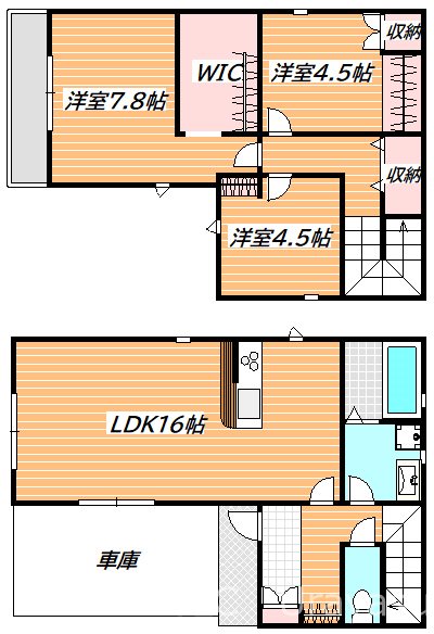 Sumai-to浦安市海楽01 間取り図