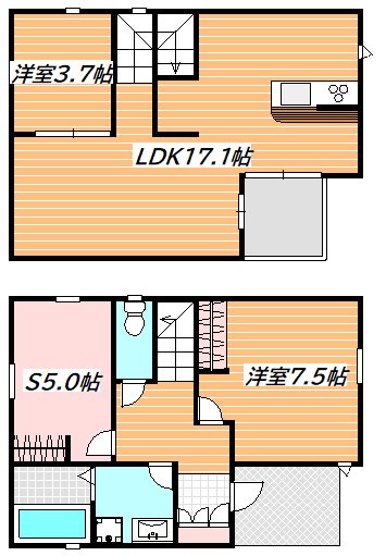 Sumai-to浦安市海楽02 間取り図