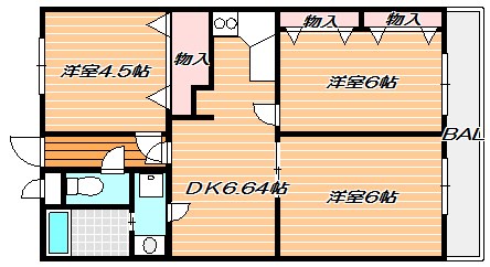 アビタシオン南行徳 間取り図