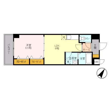 SOLARE横浜 間取り図