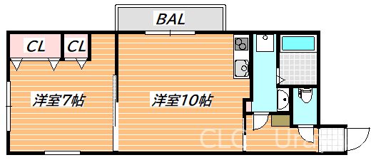 MELDIA行徳Ⅲ 間取り