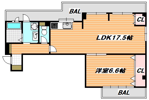 ＬＥＯ参拾四番館 間取り図