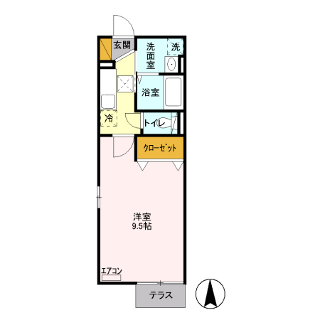 プランドール 間取り図