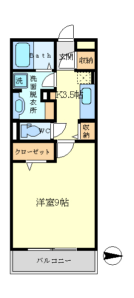 Vivace川崎 間取り図