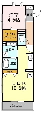 Vivace川崎 間取り図