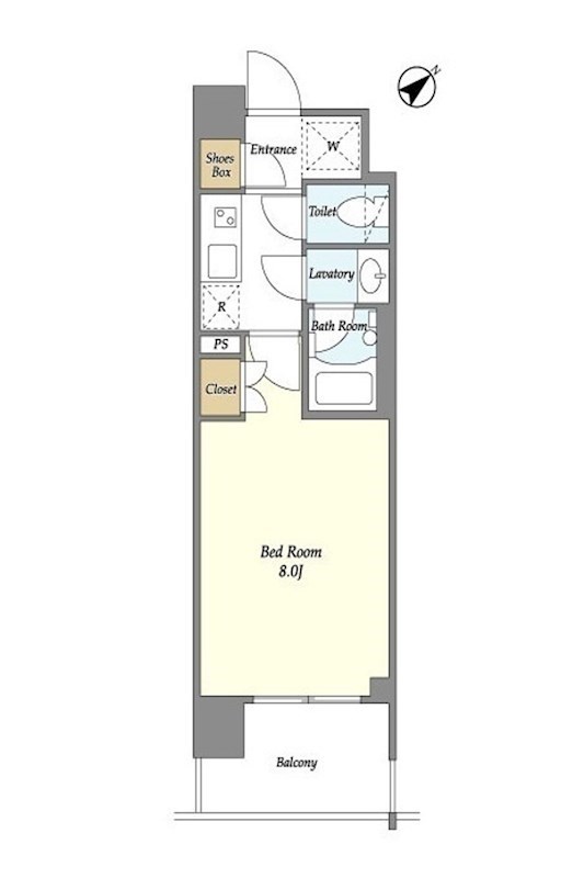 ＢｌｕＲｏｃｋ東神奈川 間取り図