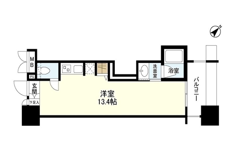 パークフラッツ横濱公園 間取り図