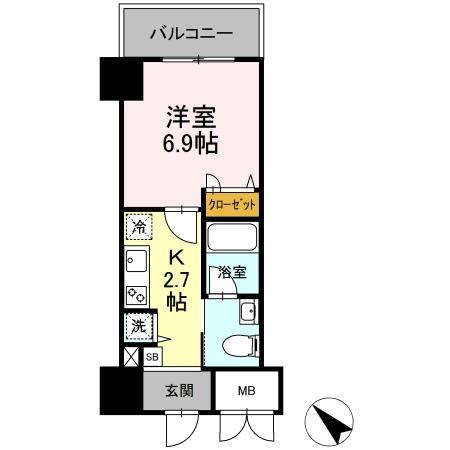 ゲートレジデンス鶴見 間取り図