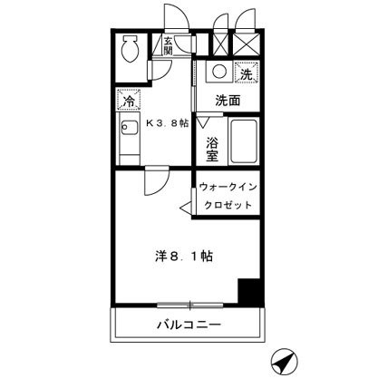 アーバンフォート横浜 203号室 間取り