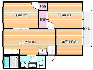 グランディ南行徳 間取り