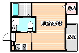 ＧａｔｔｉＮａ（ガッティーナ） 間取り図