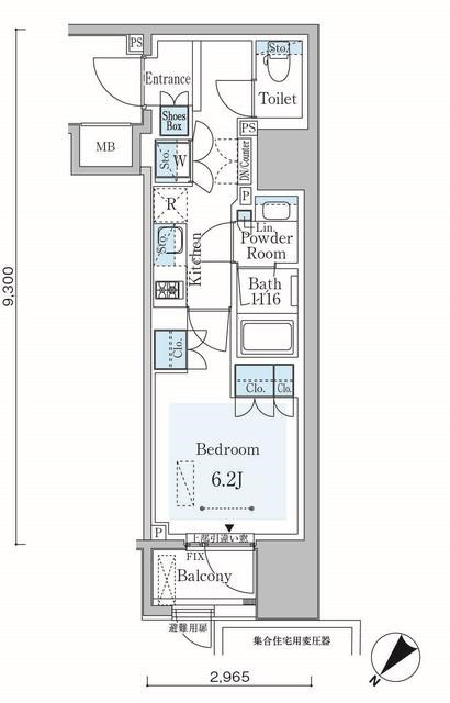 GRAN　PASEO横濱関内PREMIUM 間取り図