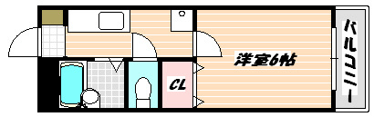 サウスコートⅠ 間取り