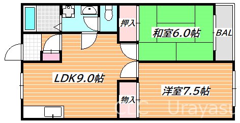 リヴェールＣ  間取り