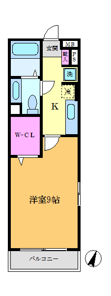 ラフィーネ・アン  間取り