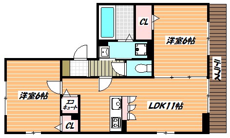 エスポワール 間取り