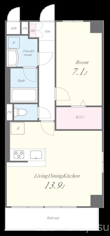 仮称）加納様マンション 間取り図