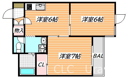 フジパレス 間取り図