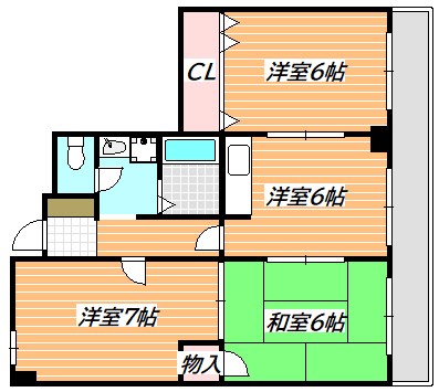 エクセレントアベ 間取り