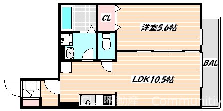 リバーサイドＫＥＩ 間取り