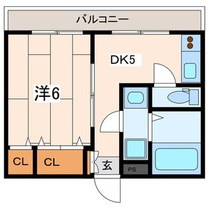 レナトゥス反町 202号室 間取り