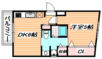 グリーンランドⅡ 間取り図