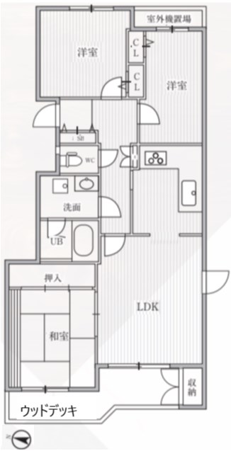 T's garden横浜反町 101号室 間取り