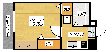 502号室 間取り