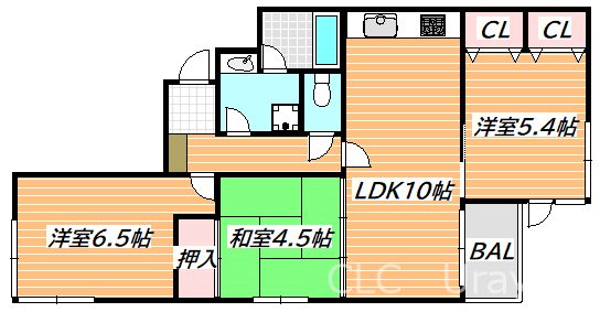 コスモプレイス浦安 間取り図