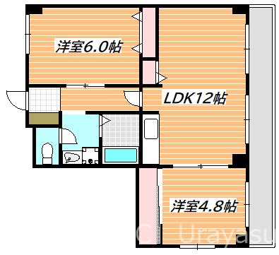 エクセレントアベ 間取り図