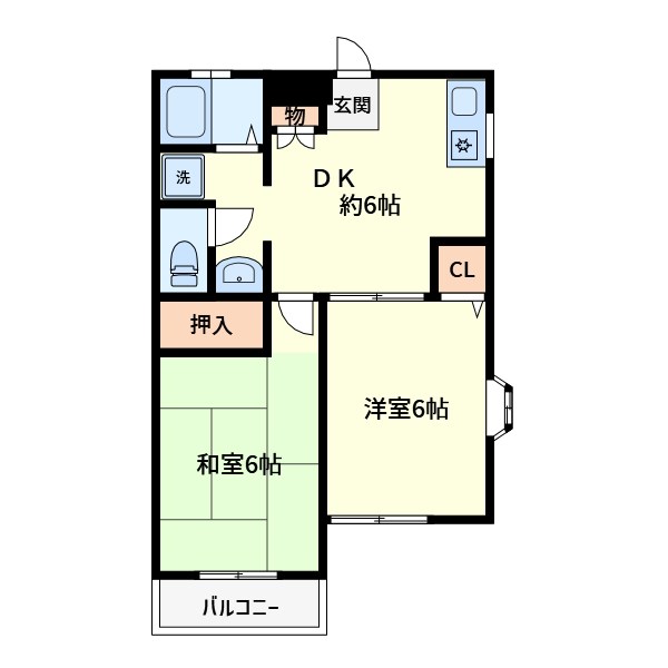 ランドビュー野毛 間取り