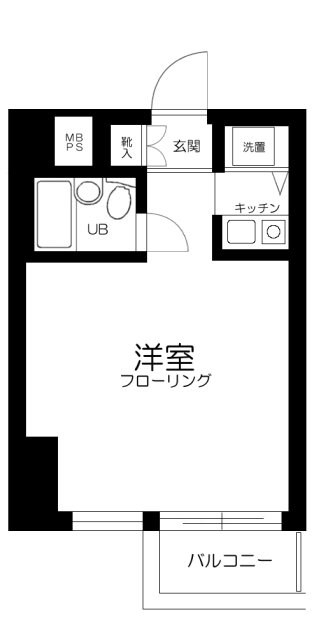 ライオンズプラザヨコハマ戸部 214号室 間取り