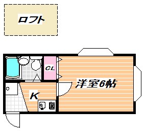 ローズアパートＲ 間取り