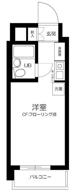 メゾン・ド・ポワリエ 707号室 間取り