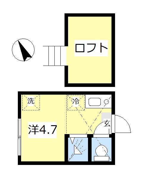 TM渡田向町Ⅱ 間取り