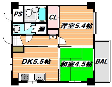 つくば５号館 間取り図