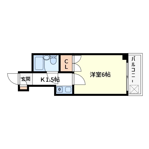 クレッセントワタナベ 間取り