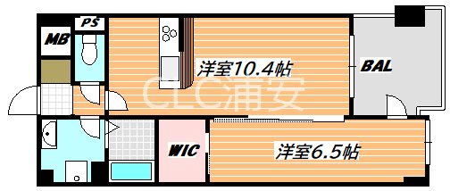 アドライズ舞浜 間取り図