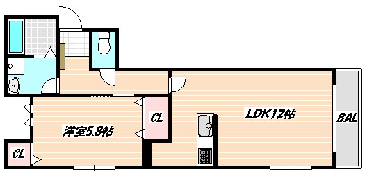 シーガイアパレス  間取り図