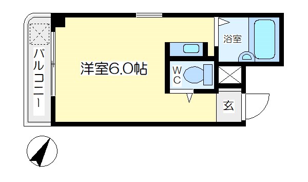 中野第2ビル 間取り図