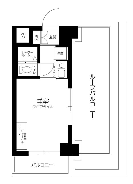 ライオンズマンションヨコハマ戸部 806号室 間取り