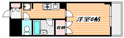 サンライズ浦安 間取り図