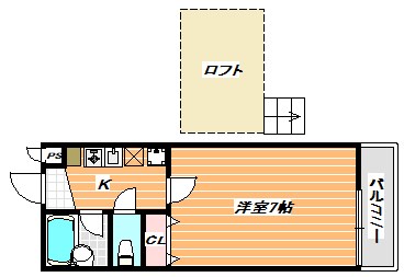 サン・ヒガシノ 間取り図