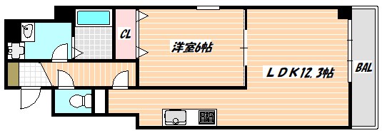 グランドゥール南行徳 間取り図