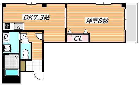 MAISON SA XV（メゾン　エスエー　15） 間取り図