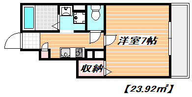 浦安アーバンハウスB 間取り図