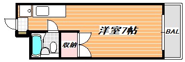 渋谷マンション 間取り図