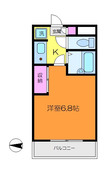 レガシィ小杉 間取り